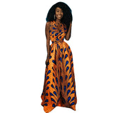 African Wear Printed Multi-wear Sexy Lace-up