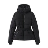 Fongt Women's Autumn Autumn Winter New Multi-Color Ski Series Giose Hooded Cotton Jacket