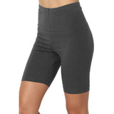 Fongt Women Wear Shorts Multi-Color Solid Color Flat Five Points Female Yoga Five Points Pants Sports