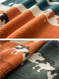 Farm Land Jacquard Knit Sweater-Outfit