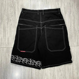 Shorts Y2K Hip Hop 2023 Original Gothic Pocket Baggy Jeans Shorts Man-Outfit