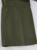 Pocket Patched Straight Cargo Jeans-Outfit