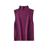 New Spring Style Simple And Slim Rib Knitted Blouse-Outfit