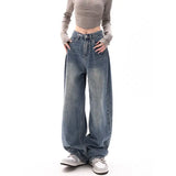 90s Washed High Waist Boyfriend Jeans-Outfit
