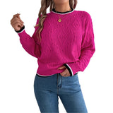 Shooting 2025 Autumn And Winter Casual Sleeve Long-Sleeved Sweater Women's