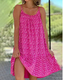 Loose With Fold Floral At Hem