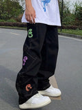 Men's Multi Pocket Printed Cargo Jeans-Outfit