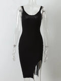 Green Knitted Bodycon