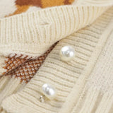 Puppy Pattern Cardigan-Outfit