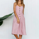 Floral Vintage Casual Sundress
