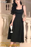 Slim Clothes Summer New 2023 Korean Elegant Sleeveless Vestidos Mujer White Evening Wedding Party Midi Dress For
