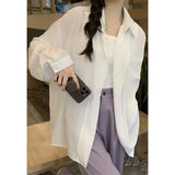 Fongt Sunscreen Shirt Coat Women's Summer Shirt With A Small Shirt 2025 New Spring