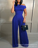 Ins Summer Print Sleeveless Jumpsuit LD83171 Collection-Outfit