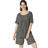 Short Sleeve Loose Pyjamas Two Piece