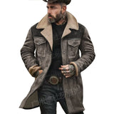 Fongt Autumn And Winter Men's Coat Velvet Jacket More Pocket Coat More Color?