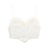 New Heart-Shaped Fluffy Sexy Short Halter Top 7200004-Outfit
