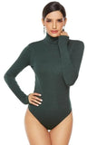 Fall Winter High Neck Sheer