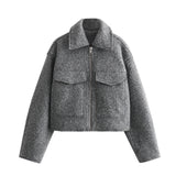 Fongt Women's Clothing Explosion Beads, Short Jacket Jacket
