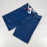 Y2k Big Boy Retro Hip-Hop Cartoon Graphics Denim Shorts Embroidered Loose Short Shinahara Short-Outfit