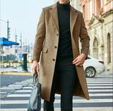 Fongt Order 2025 New Thick Haired Men's Coat Fashion Coat Wish Japan And South Korea Leisure