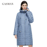 2022 New Women's spring jacket Autumn Women Coat Long parka Fashion women's jackets female Thin Cotton