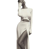 Fongt And Winter 2023 Explosion Of The Hobling Sweater 100 Folded Skirt Tied With Woolen Suit