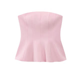 Fongt Women's Clothing INS Net Red Short Skirt Style Pendted Blouse