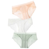 Panties Low Waist Hollow Briefs Solid Color Women's Underpants Lace Flower Panties Seamless Close-fitting Sexy