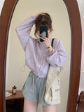 Short Sun Protective Clothing Female Thin Money 2024 Summer New Small Casual Versatile Loose Thin Sun Protective Clothing Coat-Outfit