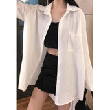 Fongt Sunscreen Shirt Coat Women's Summer Thin Design Small Loose Shirt Summer 2025