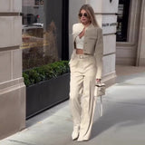 Fongt Summer New Women's High-End Temperament Short Suit Set Of Trousers Two Sets