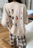 Embroidered Knitted