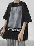 Men's Mist Ghost Graphic Tee-Outfit