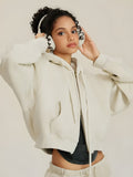 Zip-Up Cropped
