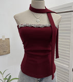 Real Shooting Around The Neck Fluttering Heavy Industry Nail Drill Chest Sleeveless Top With Chest Pad Short Cash Folding Vest
