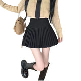 Fongt Man Sweet 100 Folded White Half-Dress Dress 2025 New High-Rise Thin A Anti-Walking Large Skirt
