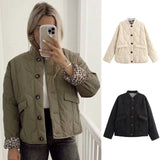 Fongt Women's ZA Autumn And Winter New Street Fashion Casual Cotton Cotton Coat