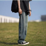 Tide Jeans Boys' Autumn Trousers Casual Straight Men's Pants-Outfit