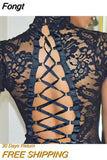 Women's Sexy Sissy Lace Bandage See Through Lingerie Nightwear G-String Underwear Erotic