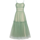Light Pink Short Prom Dresses Spaghetti Straps Tiered Tulle Prom Gowns Sweeheart Tea-Length Wedding Party