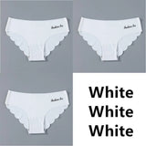 Seamless Panties Ladies Thong Plus Size Women Sexy G String Low Waist Panty Solid Ice Silk Intimates Underwear M-XL