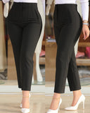 Fongt Casual Fashion Women's Pants