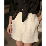 Cotton Linen Summer Slimming Versatile Niche