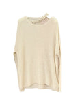 Fongt Price Does Not Return] Xiu Xixi 13 Lines 2025 Autumn Round-Neck Wool Knitted Sweater Women 25152