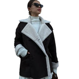 Fongt Autumn And Winter New Maillard Wearing Fur One Casual Jacket Woman