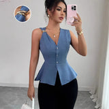 Fongt Women's Sexy Long-Sleeved Shirt