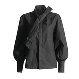 Fongt Design Black Shirt Women 2025 New Fashion Strap High-End Thin Top Woman