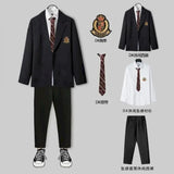Autumn DK Suit Mens Suit Korean Loose Student Jk Uniform Class Uniform College Sets Casual Coat Business Suits For