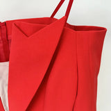 Fongt New Star Fashion Design After Zipper Personality Word Down Shoulder Suit Jacket