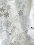 Fongt Three-Dimensional Flower Embroidered Lace Dress Girl Long Dress Women's European Goods Korean Women's Small Fragrant Style
